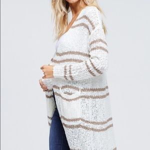 Knee length cardigan